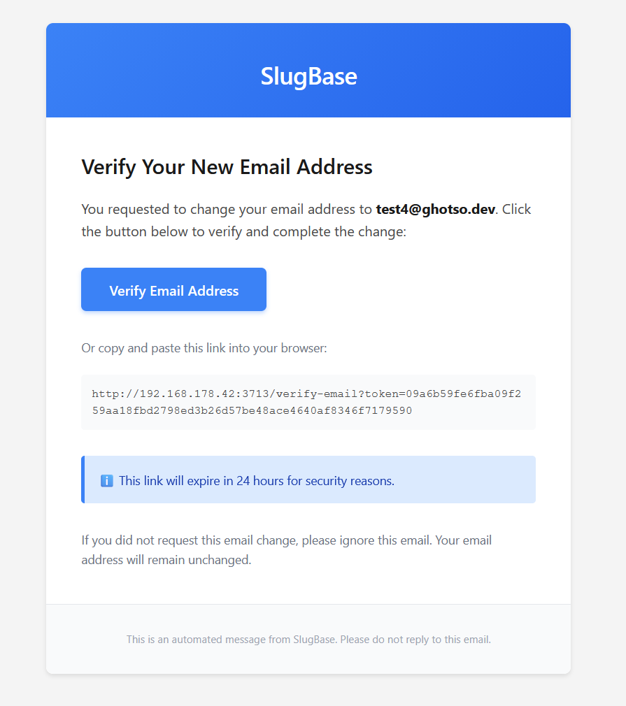 Email Verification Pending